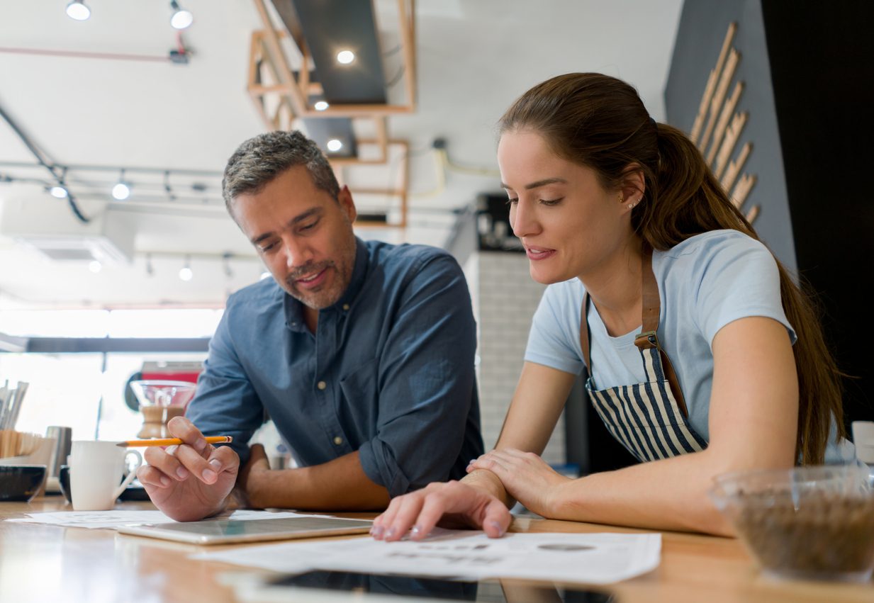 Coffee shop owner looking for ways to save money to offset tariffs.